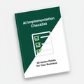 AI Implementation Checklist