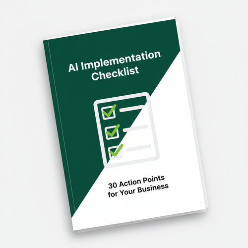 AI Implementation Checklist